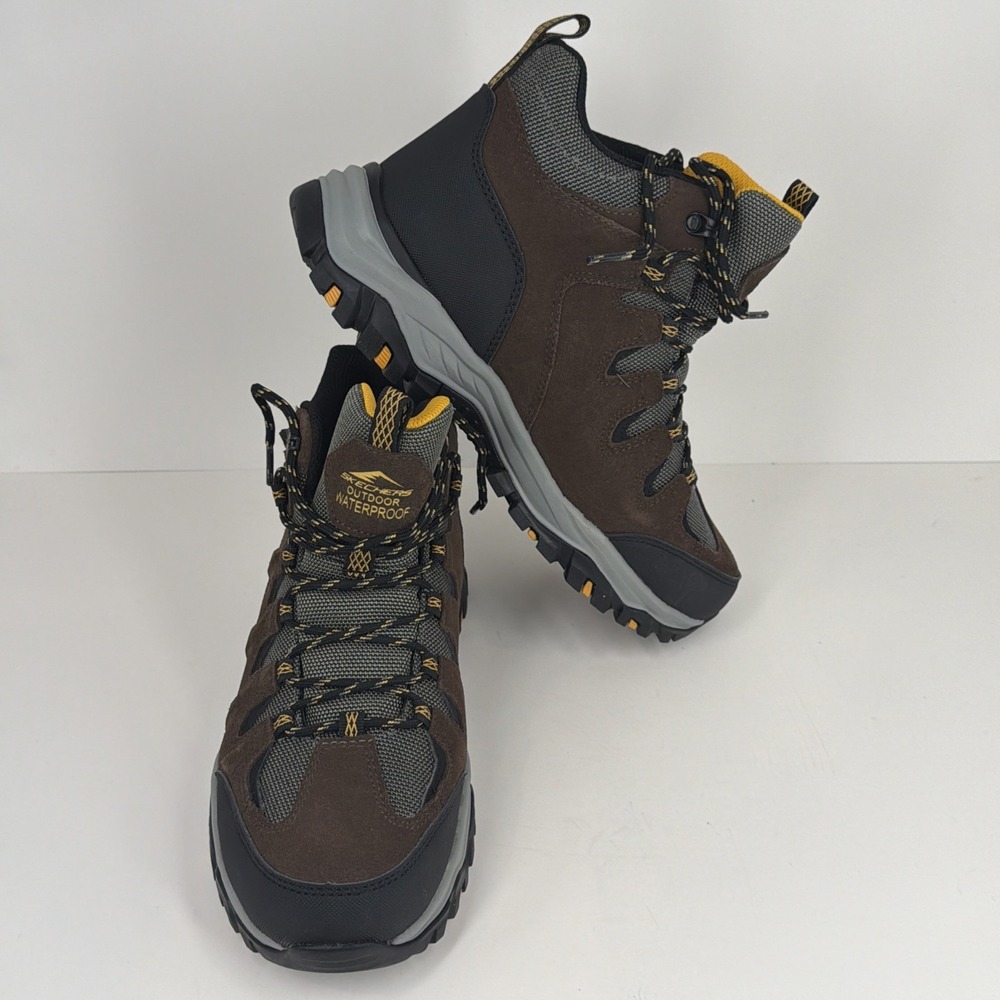 Skechers Rickter Branson Hiking Boots Size 8.5 NIB
